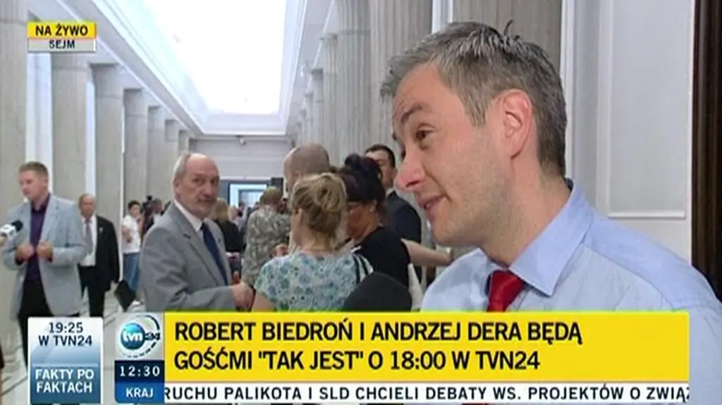 Biedroń niezadowolony z decyzji Sejmu