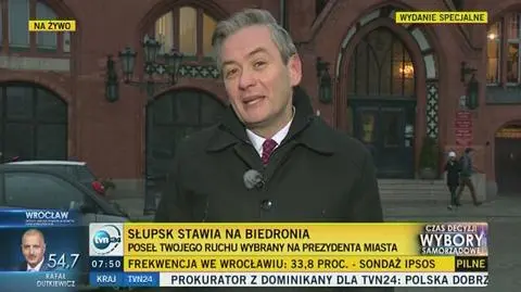 Biedroń o swoim zwycięstwie: uwolniłem energię Słupska