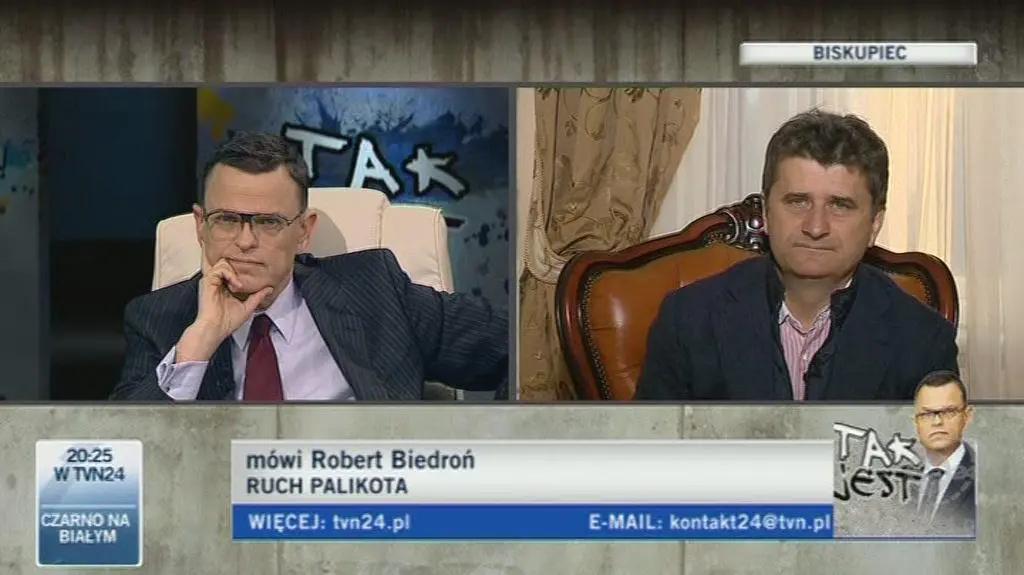 Biedroń: tak się mówi (TVN24)