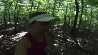 Bieganie latem w samo południe