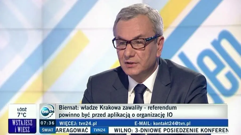 Biernat krytycznie o władzach Krakowa