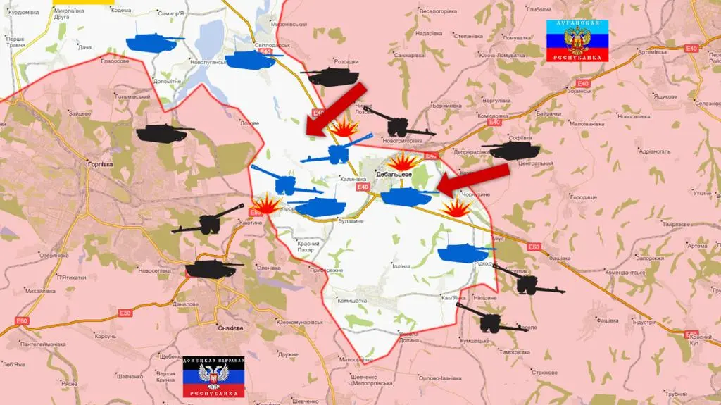 Bitwa o strategiczny tzw. występ debalcewski