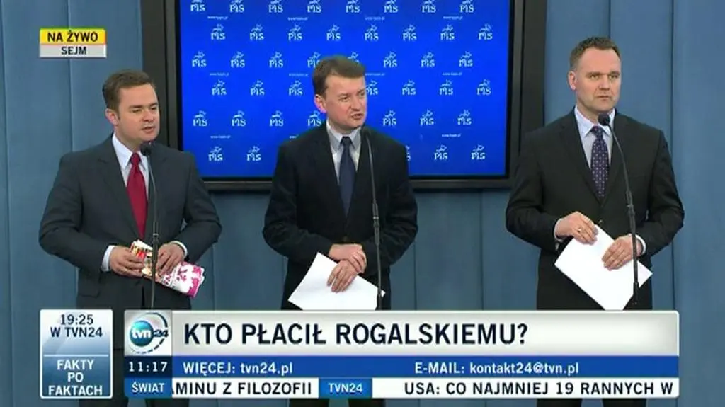 Błaszczak: Było sprawozdanie na, co idą pieniądze 