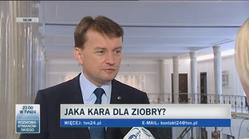 Błaszczak o Ziobrze