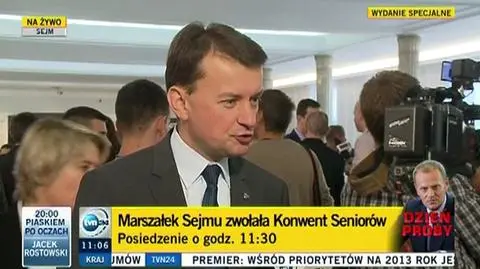 Błaszczak: premier jest niewiarygodny