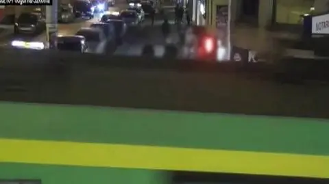 Bójka przez poznańskim sklepem