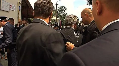 BOR odpowie za "atak" jajkiem?