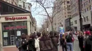 Boston: dramatyczny moment drugiej eksplozji