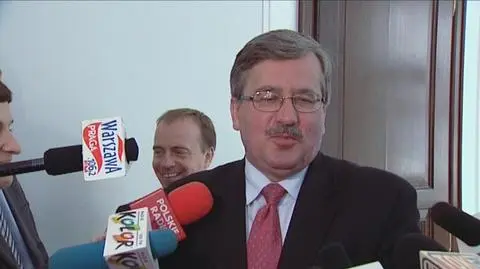 Bronisław Komorowski: Chciałbym być od całej tej małpiarni jak najdalej