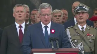 Bronisław Komorowski: jesteśmy odpowiedzialni za siłę niepodległego państwa polskiego 