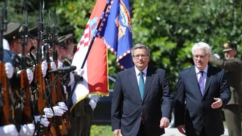 Bronisław Komorowski z wizytą w Chorwacji 