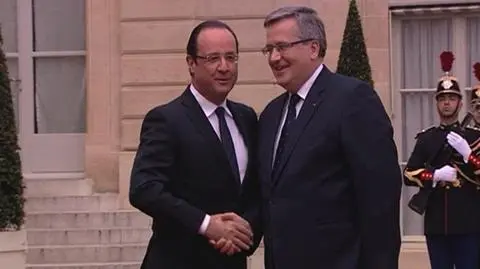 Bronisław Komorowski z wizytą we Francji