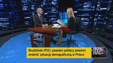 Brudziński o Telewizji Trwam i sporze wokół Kościoła (TVN24)