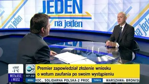 Brudziński: Tusk stracił poparcie społeczne 