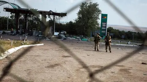 Brutalny atak na na wschodzie Ukrainy