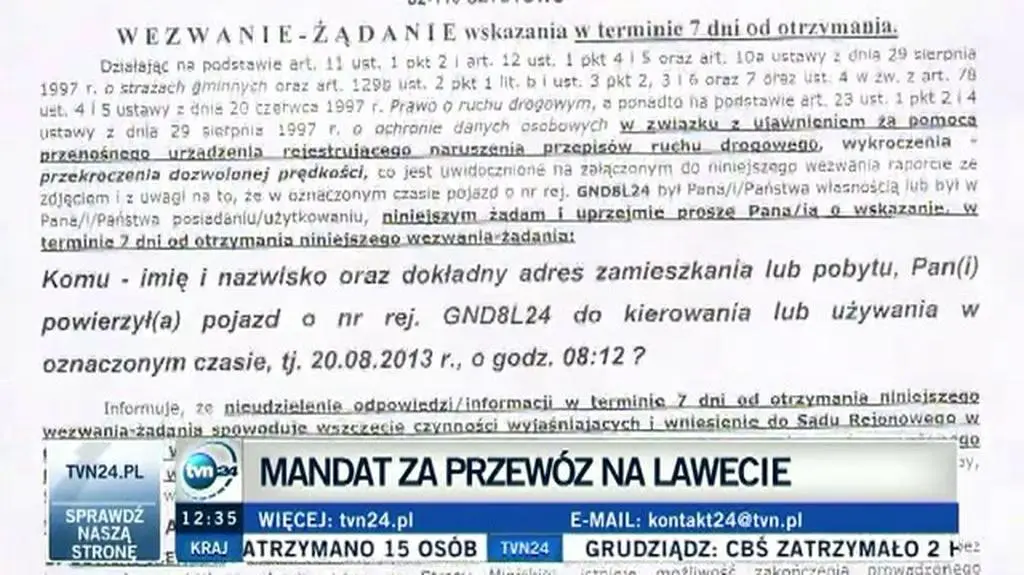 Burmistrz wyjaśni sprawę z komendantem 