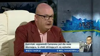 Burza po słowach Davida Camerona