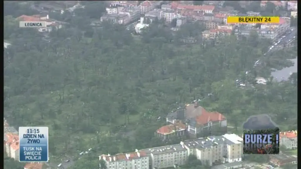 Burze nad całą Polską/TVN24