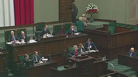 Burzliwa dyskusja w Sejmie 