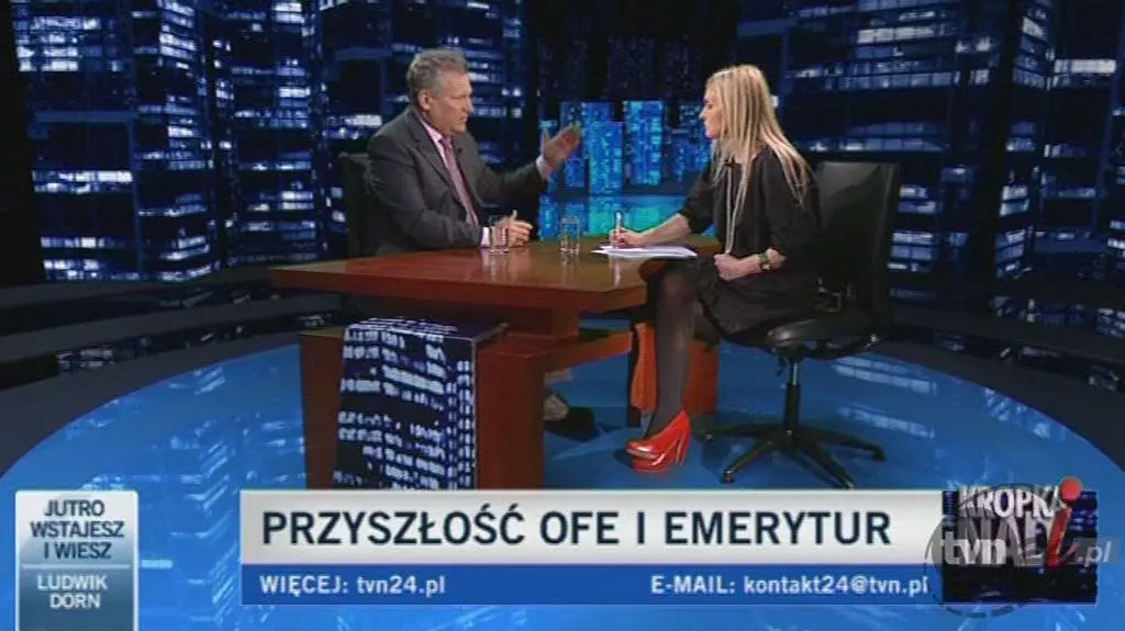 Były prezydent o OFE (TVN24)
