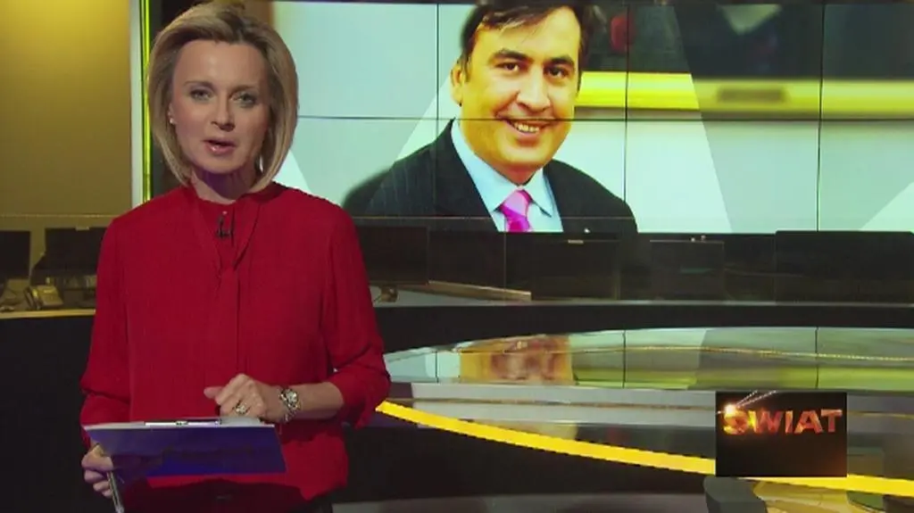 Cała rozmowa Jolanty Pieńkowskiej z Micheilem Saakaszwilim