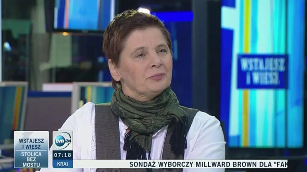 Cała rozmowa z Janiną Ochojską w TVN24