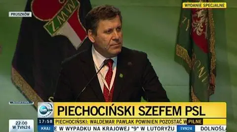 Całe przemówienie Janusza Piechocińskiego po wygranej