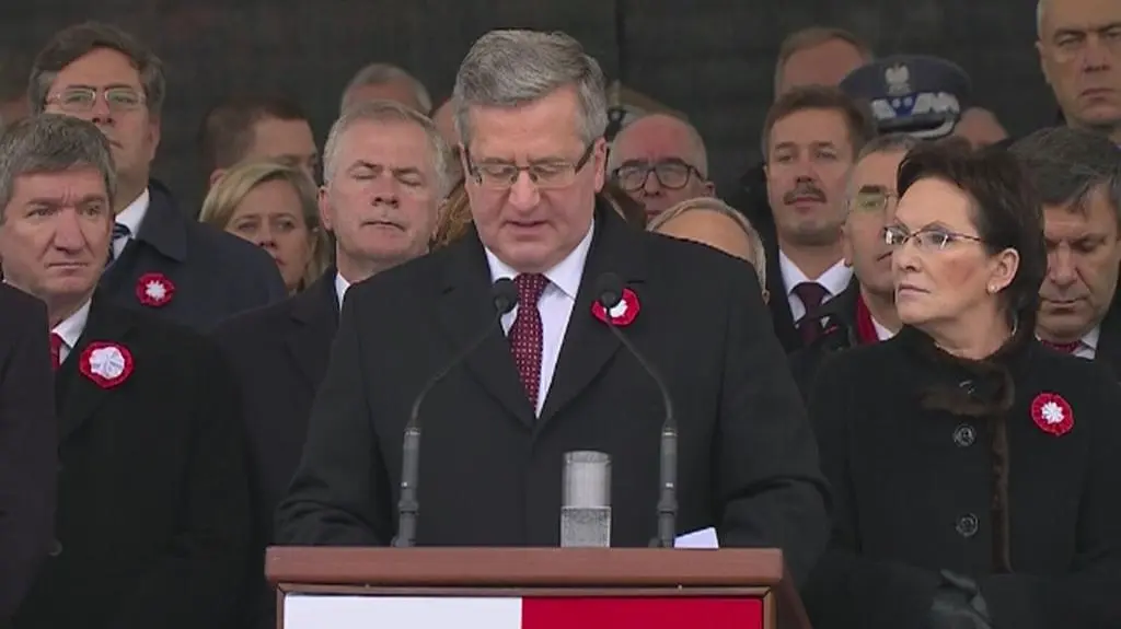 Całe przemówienie prezydenta Bronisława Komorowskiego