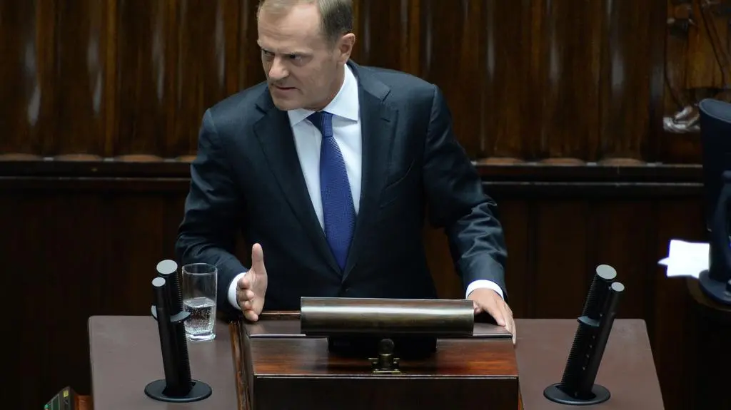 Całe wystąpienie Donalda Tuska w Sejmie