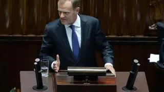 Całe wystąpienie Donalda Tuska w Sejmie