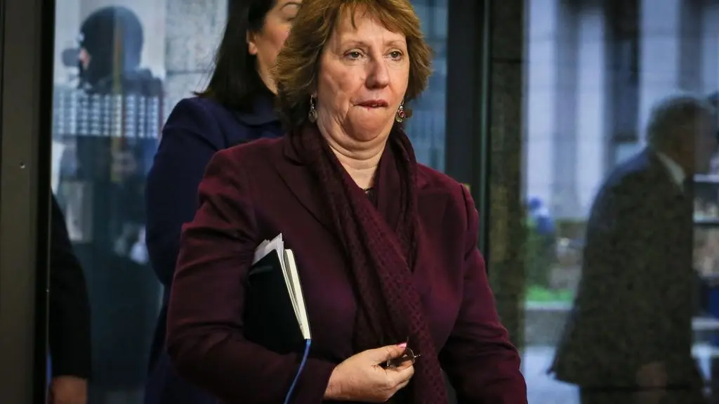 Catherine Ashton po spotkaniu z ministrami