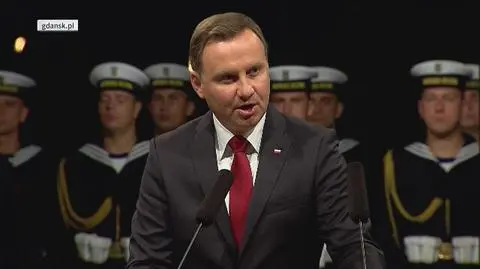 Czwarta część wystąpienia Andrzeja Dudy na Westerplatte