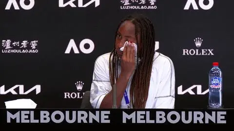 Trudne chwile 18-letniej Gauff. "Chcesz zakończyć konferencję?"