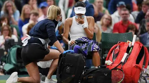 "Trudności w oddychaniu". Przykry koniec turnieju dla nastoletniej rewelacji Wimbledonu