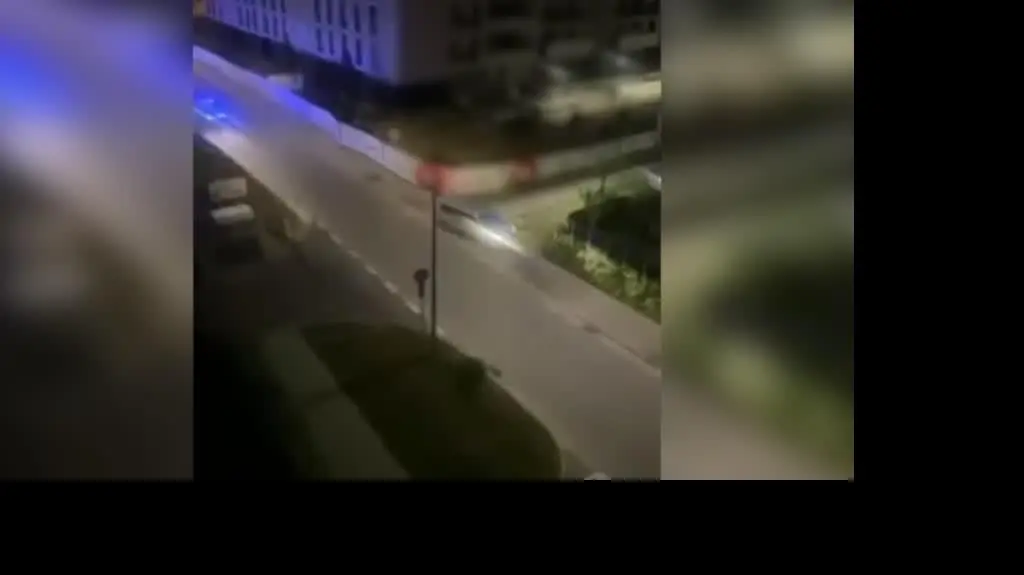 Pościg za samochodem osobowym w Warszawie