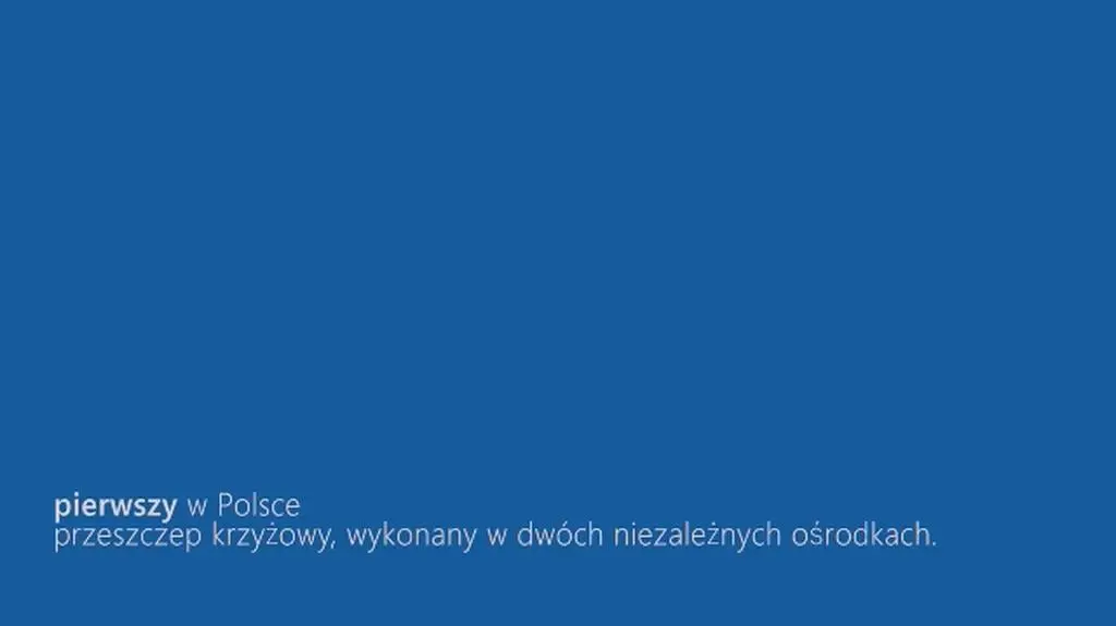 Wideo z przebiegu operacji