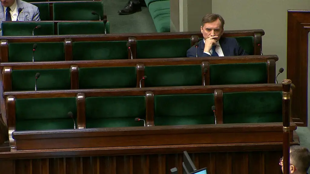 Zbigniew Ziobro in the Sejm