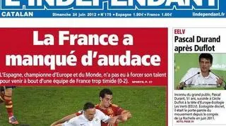 L'Independant: Francji brakowało śmiałości 