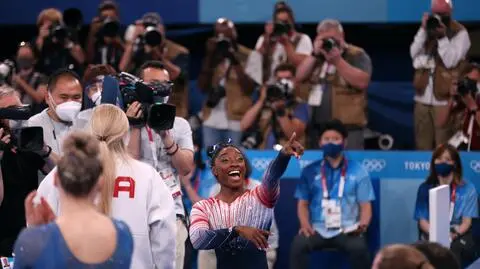 Udany powrót Biles na ostatni finał. Gratulacje od szefa MKOl