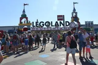 Park rozrywki Legoland w Guenzburgu. Zdjęcie ilustracyjne 