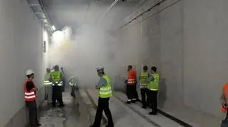 Strażacy sprawdzali przygotowanie trasy pod względem bezpieczeństwa pożarowego