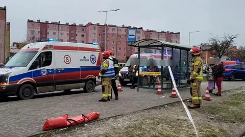 Starogard Gdański. Kierowca zjechał na chodnik i potrącił dwie dziewczynki