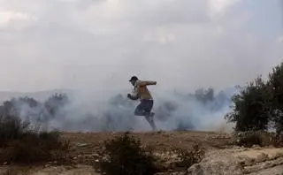 Starcia między Palestyńczykami a siłami izraelskimi w miejscowości Beita w muhafazie Nablus na Zachodnim Brzegu