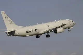 Amerykański samolot marynarki wojennej Boeing P-8 Poseidon