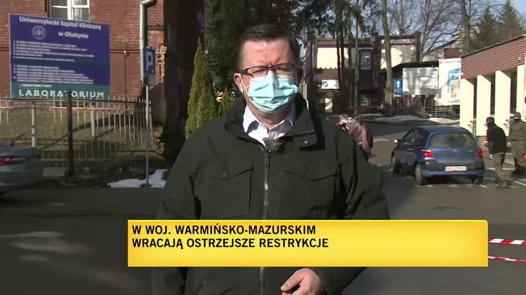 Szpitale covidowe w województwie warmińsko-mazurskim