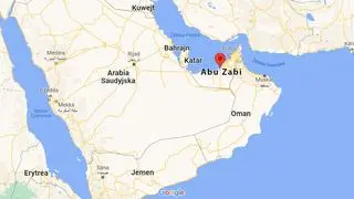 Abu Zabi, stolica Zjednoczonych Emiratów Arabskich, przy Zatoce Perskiej