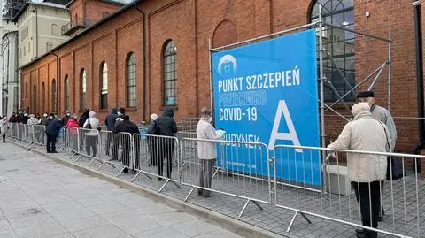 Szczepienia w Starej Kopalni w Wałbrzychu