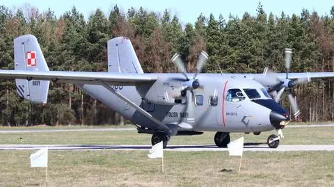 Na pokładzie M28B Bryza przewieziono serce do przeszczepu