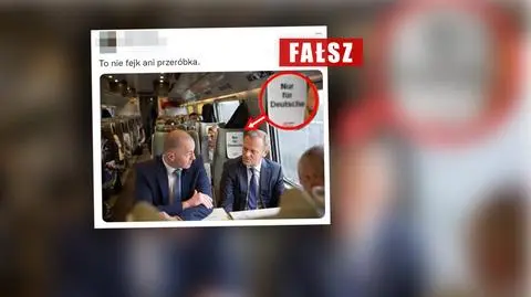 "Asystent społeczny" posłanki PiS rozsyła zdjęcie Tuska: "to nie fejk". Ale to jest fejk