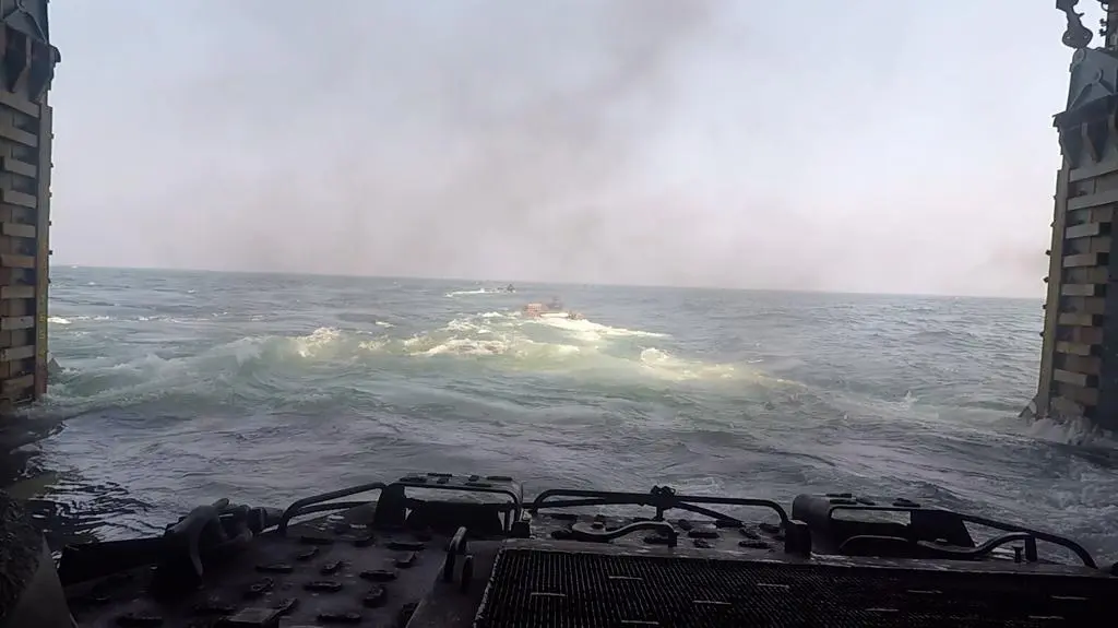 NATO manouvres 2018. Landing of US troops on Lithuanian shore